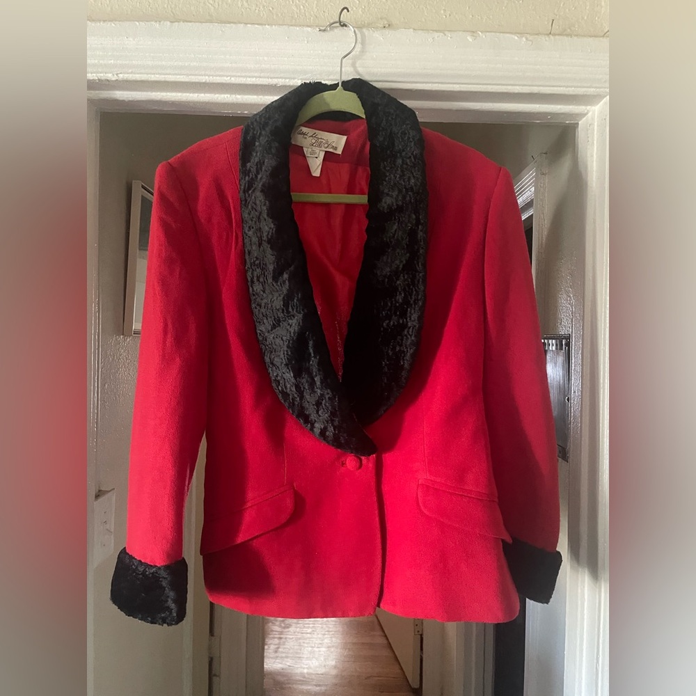 Vintage Adolph Schuman for Lilli Ann Jacket and skirt set.